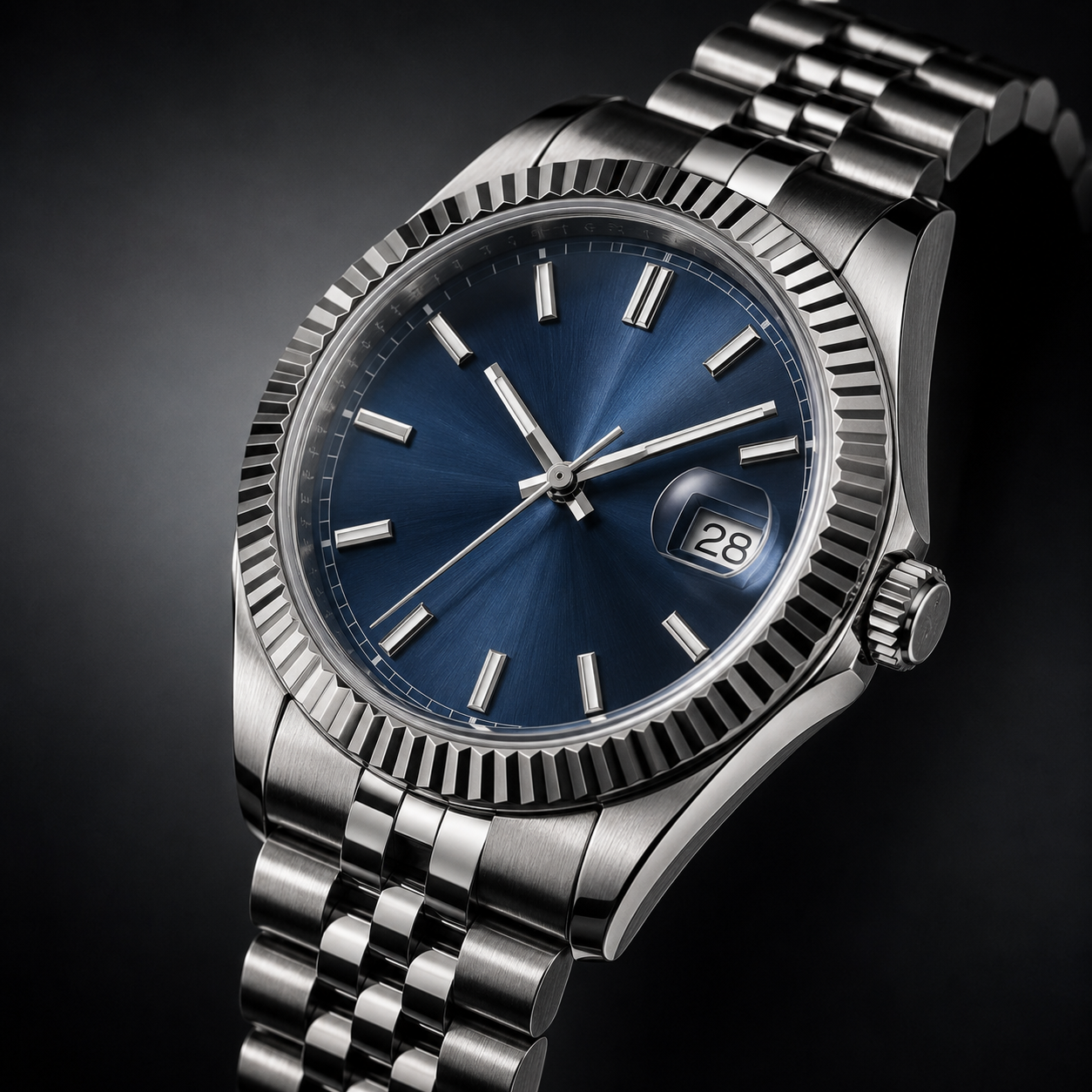Cavalieri Rx Silver Blue Dial